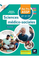 Sciences medico-sociales bac pro assp 2nde 1ere term - livre eleve