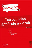 Introduction generale au droit - 17e ed.