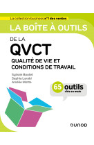 La boite a outils de la qvct - qualite de vie et conditions de travail - 65 outils cles en main