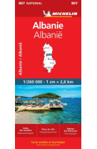 Carte nationale albanie