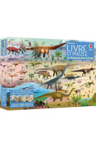 Les dinosaures dans le temps - coffret livre et puzzle