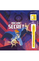 Mon carnet secret - super-héros