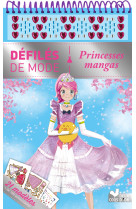 Princesses mangas - bloc spirale