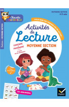 Maternelle activites de lecture moyenne section - 4 ans - chouette entrainement par matiere