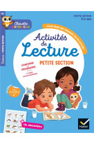 Maternelle activites de lecture petite section - 3 ans - chouette entrainement par matiere