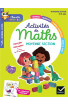 Maternelle activites de maths moyenne section - 4 ans - chouette entrainement par matiere