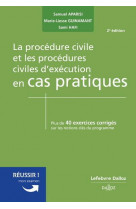 La procedure civile et les procedures civiles d-execution. 2e ed.
