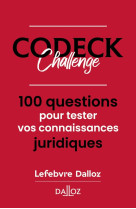 Codeck challenge - 100 cartes juridiques et ludiques