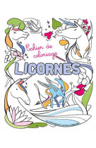 Cahier de coloriage - licornes