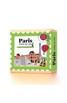 Paris drole de ville cree ta ville miniature et amuse-toi ! - le coffret contient 6 feuilles de piec