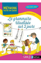 La grammaire ritualisee sur 2 jours - ce2-cm1-cm2