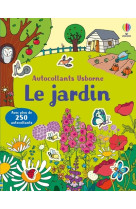 Le jardin - premiers autocollants - des 3 ans