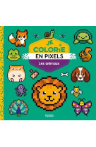 Je colorie en pixels - animaux