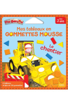 Mes tableaux en gommettes mousse - le chantier