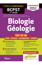 Biologie-geologie bcpst 1re annee - 2e edition conforme au nouveau programme - cours - schema-bilan