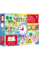 Lire l'heure - coffret livre et puzzle - dès 5 ans