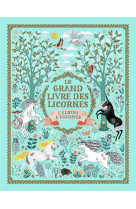 Le grand livre des licornes, album a colorier (tp)