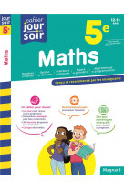 Maths 5eme - cahier jour soir - concu et recommande par les enseignants