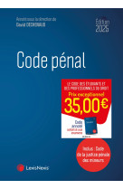 Code penal 2025