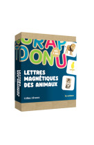 Coffret lettres magnetiques animaux celine alvarez 53 pieces