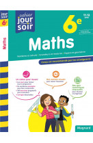 Maths 6eme - cahier jour soir - concu et recommande par les enseignants