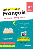 Prof particulier - francais 3eme - brevet - tout pour progresser ! avec des dictees a ecouter, des exe