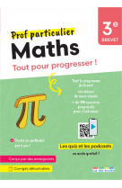 Prof particulier - maths 3eme - brevet - tout pour progresser ! avec des exercices interactifs et les