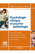 Manuel visuel de psychologie clinique et psychopathologie - 5e ed.