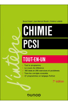 Chimie tout-en-un pcsi - 7e ed.