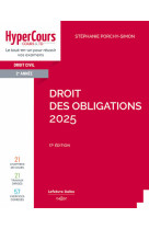 Droit des obligations 2025. 17e ed.