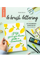 Brush lettering. les techniques essentielles en 5 modeles