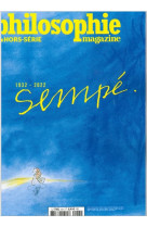 Philosophie magazine hs n 55 : sempe - 1932-2022 - oct-nov 2022