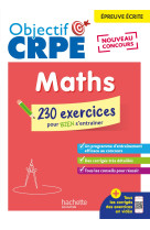 Objectif crpe 2025 je m-entraine avec des exercices de maths