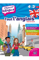 Objectif bilingue tout l-anglais 4eme et 3eme