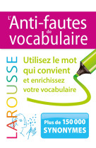 L-anti-fautes de vocabulaire