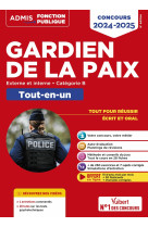 Concours gardien de la paix - categorie b - tout-en-un - 20 tutos + fil d-actu offerts - concours ex