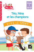 Téo, nina et les champions-gs-cp niveau 1