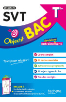 Objectif bac tle spécialité svt bac 2025