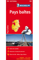 Carte nationale 781 pays baltes