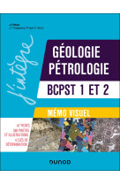 Mémo visuel de géologie-pétrologie bcpst 1 et 2 - 4e éd.