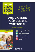 Concours auxiliaire de puericulture territorial 2024-2025 - tout-en-un