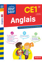 Anglais ce1 - cahier jour soir - concu et recommande par les enseignants