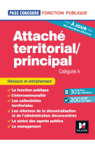 Pass-concours - attache territorial/attache principal categorie a - 2e ed - entrainement et revision