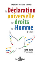 La declaration universelle des droits de l-homme - 2e ed.