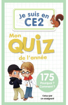 Je suis en ce2 - mon quiz de l'année