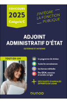 Concours adjoint administratif d'etat - 2025 - externe et interne