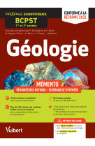 Mémento géologie bcpst 1re et 2e années