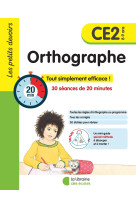 Les petits devoirs - orthographe ce2