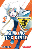 Kemono incidents - tome 3 - offre découverte