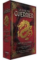 La voie du guerrier (coffret de 3 livres) - l'art de la guerre de sun tzu; le code du samouraï de inazo nitobo ; le traité des cinq